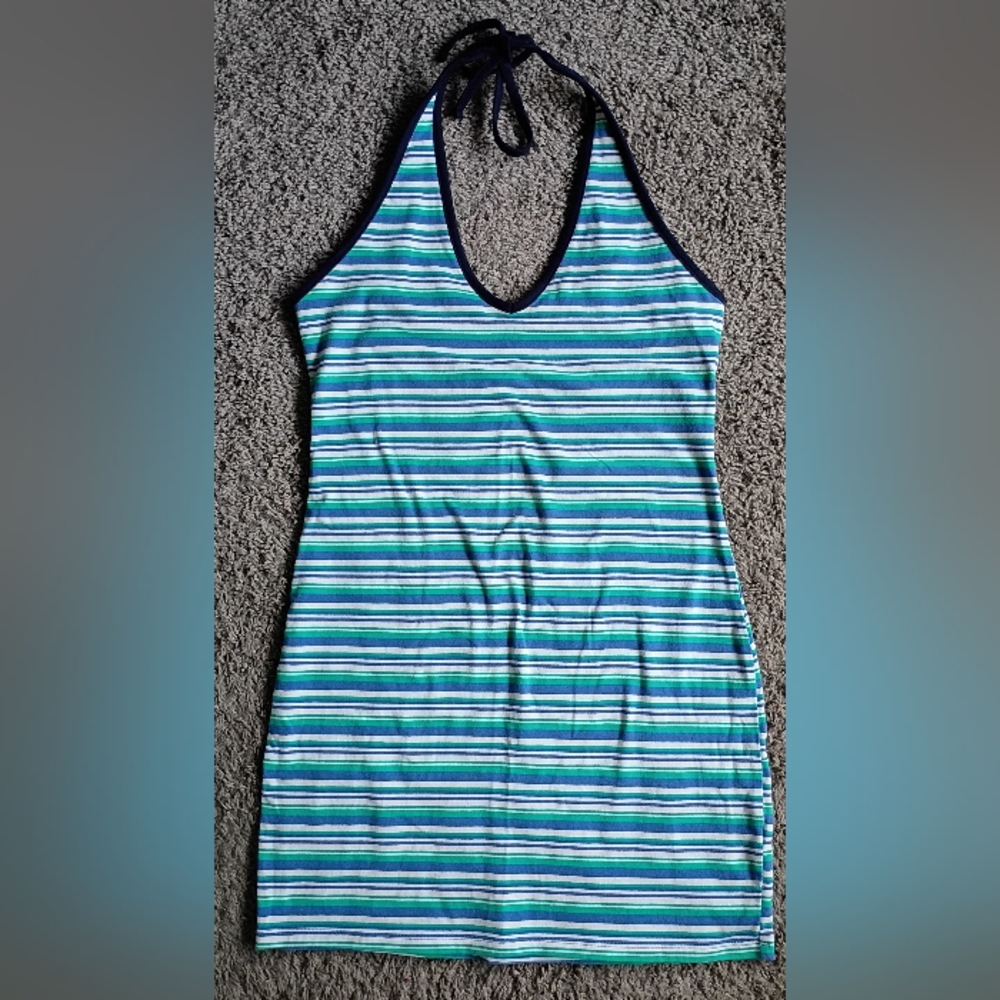 Wild Fable Striped Halter Dress